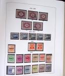 1850-1973 Chiefly used collection in one Davo album,