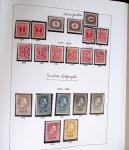 1850-1973 Chiefly used collection in one Davo album,