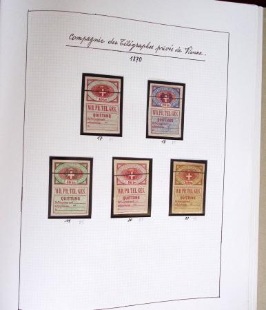 1850-1973 Chiefly used collection in one Davo album,