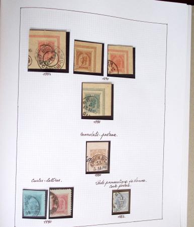 1850-1973 Chiefly used collection in one Davo album,