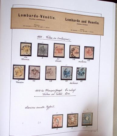 1850-1973 Chiefly used collection in one Davo album,