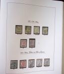 1850-1973 Chiefly used collection in one Davo album,