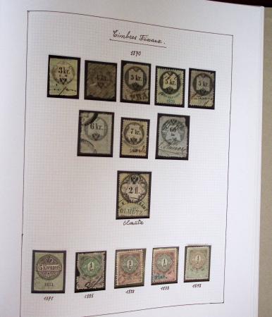 1850-1973 Chiefly used collection in one Davo album,