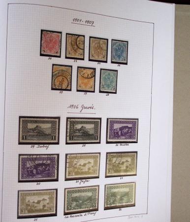 1850-1973 Chiefly used collection in one Davo album,