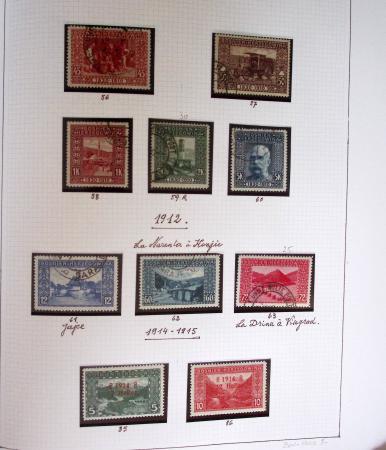 1850-1973 Chiefly used collection in one Davo album,