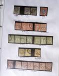 1852-1990 Chiefly used collection in one Davo album,