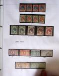 1852-1990 Chiefly used collection in one Davo album,