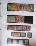 1852-1990 Chiefly used collection in one Davo album,