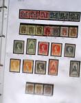 1852-1990 Chiefly used collection in one Davo album,