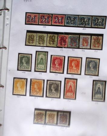 1852-1990 Chiefly used collection in one Davo album,