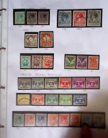 1852-1990 Chiefly used collection in one Davo album,