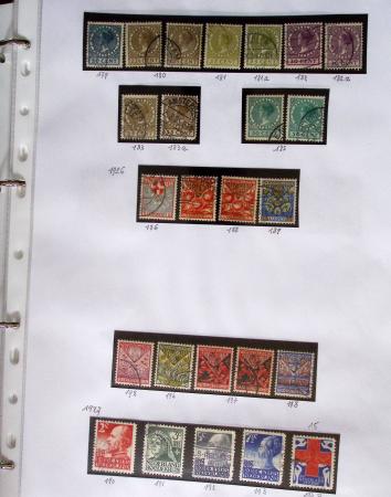1852-1990 Chiefly used collection in one Davo album,