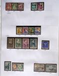 1852-1990 Chiefly used collection in one Davo album,