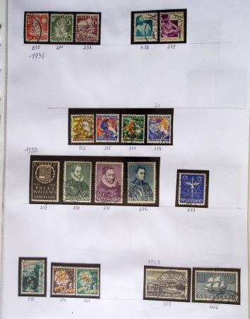 1852-1990 Chiefly used collection in one Davo album,
