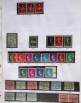 1852-1990 Chiefly used collection in one Davo album,