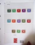 1852-1990 Chiefly used collection in one Davo album,
