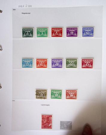 1852-1990 Chiefly used collection in one Davo album,