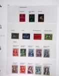 1852-1990 Chiefly used collection in one Davo album,
