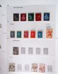 1852-1990 Chiefly used collection in one Davo album,