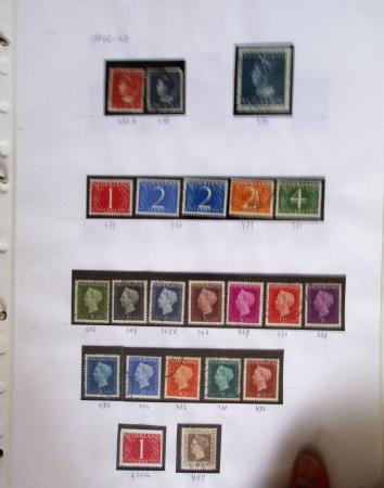 1852-1990 Chiefly used collection in one Davo album,
