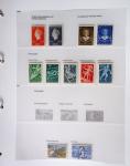 1852-1990 Chiefly used collection in one Davo album,