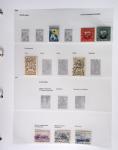 1852-1990 Chiefly used collection in one Davo album,
