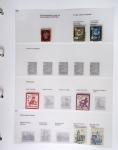 1852-1990 Chiefly used collection in one Davo album,