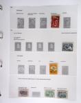 1852-1990 Chiefly used collection in one Davo album,