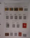 1852-1990 Chiefly used collection in one Davo album,