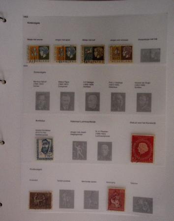 1852-1990 Chiefly used collection in one Davo album,