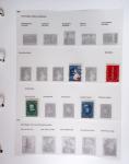 1852-1990 Chiefly used collection in one Davo album,