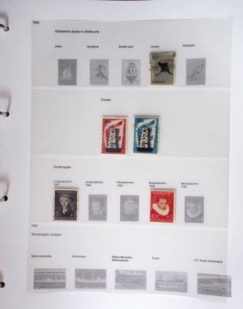 1852-1990 Chiefly used collection in one Davo album,