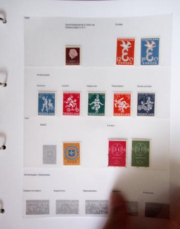 1852-1990 Chiefly used collection in one Davo album,