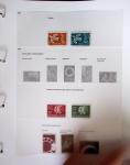 1852-1990 Chiefly used collection in one Davo album,
