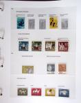 1852-1990 Chiefly used collection in one Davo album,