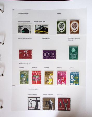 1852-1990 Chiefly used collection in one Davo album,