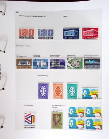 1852-1990 Chiefly used collection in one Davo album,