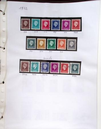 1852-1990 Chiefly used collection in one Davo album,