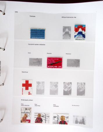 1852-1990 Chiefly used collection in one Davo album,