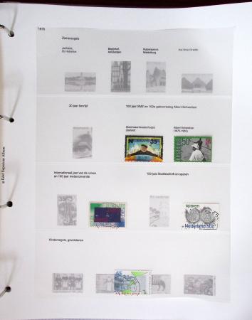 1852-1990 Chiefly used collection in one Davo album,