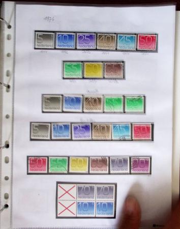 1852-1990 Chiefly used collection in one Davo album,