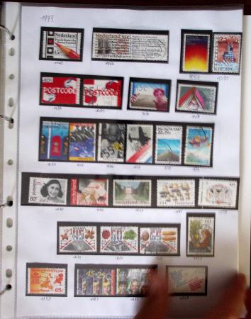 1852-1990 Chiefly used collection in one Davo album,
