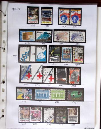1852-1990 Chiefly used collection in one Davo album,