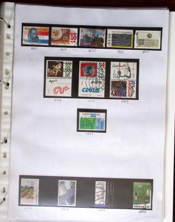 1852-1990 Chiefly used collection in one Davo album,