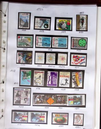 1852-1990 Chiefly used collection in one Davo album,