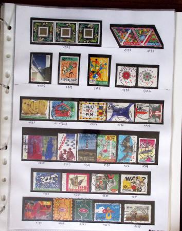 1852-1990 Chiefly used collection in one Davo album,