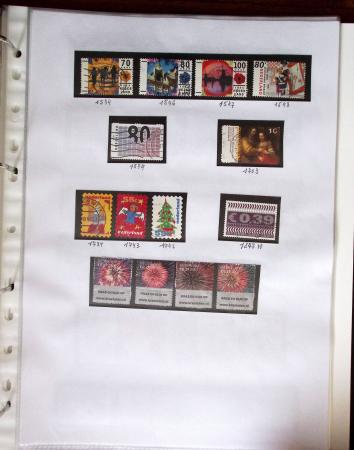 1852-1990 Chiefly used collection in one Davo album,