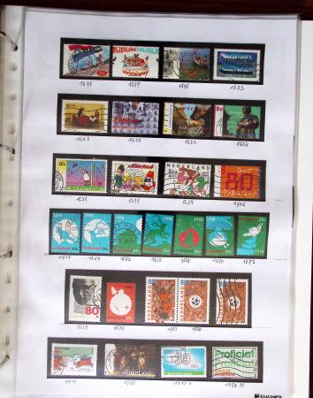 1852-1990 Chiefly used collection in one Davo album,