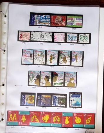 1852-1990 Chiefly used collection in one Davo album,