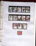 1852-1990 Chiefly used collection in one Davo album,